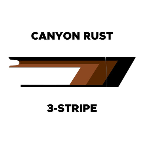 Toyota Land Cruiser Vinyl Heritage Side Stripes | '24 - Present